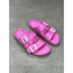 Birkenstock Arizona Eva Pink Slides Sandals Size 39 Women’s US Size 8 - 8.5